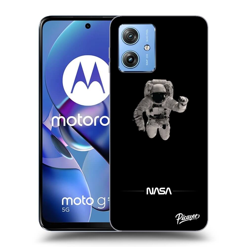 Silikonový černý Obal Pro Motorola Moto G54 5G - Astronaut Minimal