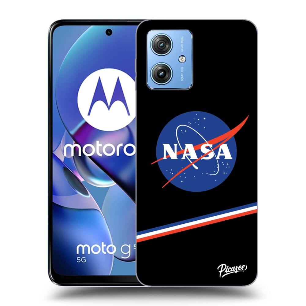 Silikonový černý Obal Pro Motorola Moto G54 5G - NASA Original