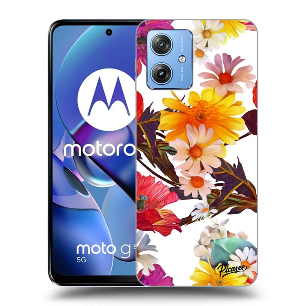 Silikonový Průhledný Obal Pro Motorola Moto G54 5G - Meadow