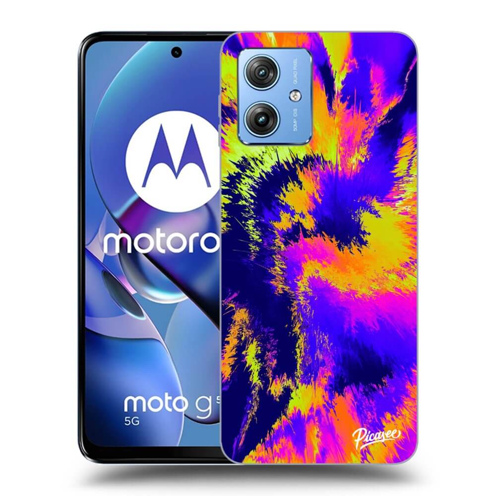 Silikonový Průhledný Obal Pro Motorola Moto G54 5G - Burn