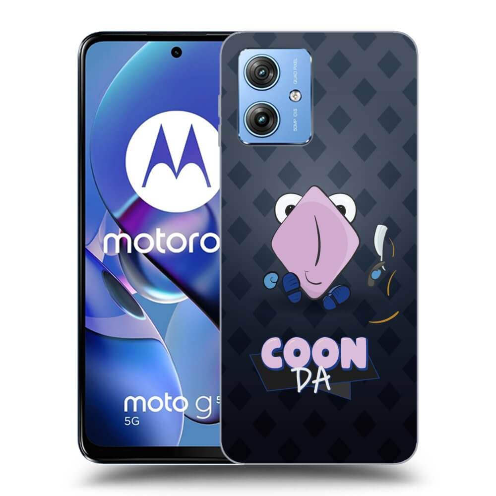 Silikonový černý Obal Pro Motorola Moto G54 5G - COONDA Holátko - Tmavá