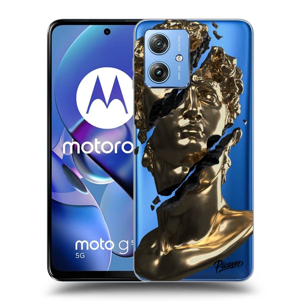 Silikonový Průhledný Obal Pro Motorola Moto G54 5G - Golder