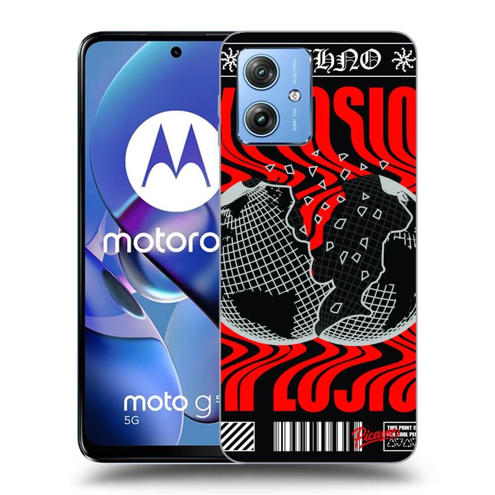 Silikonový černý Obal Pro Motorola Moto G54 5G - EXPLOSION