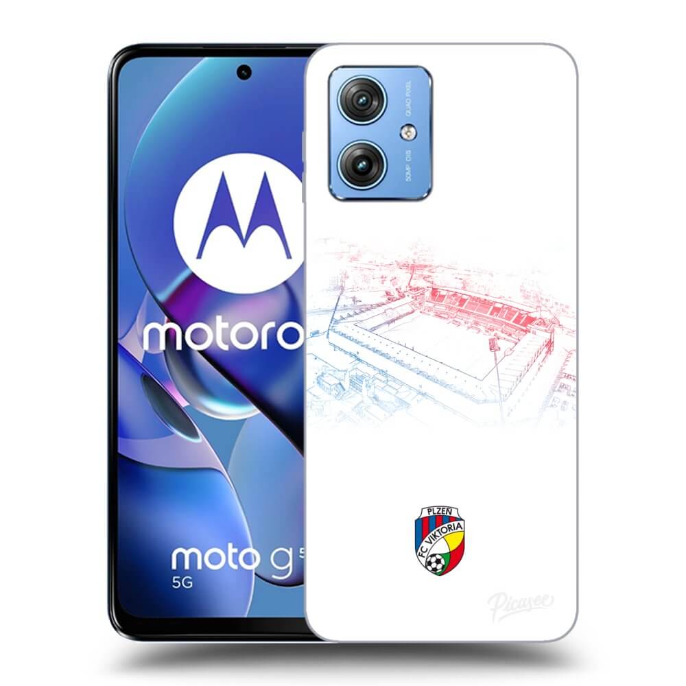 Silikonový Průhledný Obal Pro Motorola Moto G54 5G - FC Viktoria Plzeň C