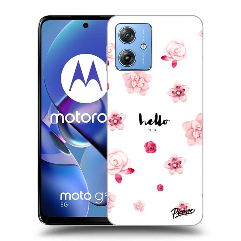 Silikonový Průhledný Obal Pro Motorola Moto G54 5G - Hello There