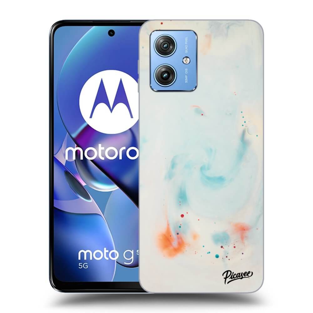 Silikonový černý Obal Pro Motorola Moto G54 5G - Splash