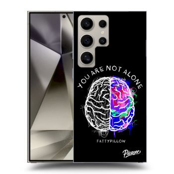 Obal pro Samsung Galaxy S24 Ultra S928B 5G - Brain - White