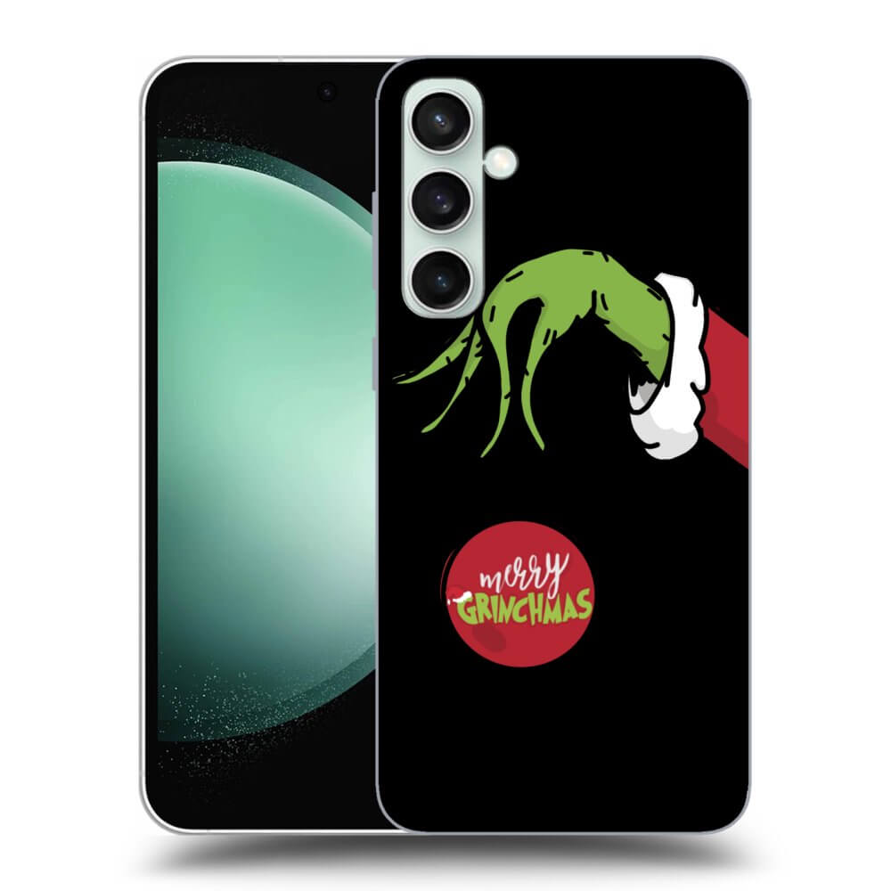 Silikonový černý Obal Pro Samsung Galaxy S23 FE S711B - Grinch