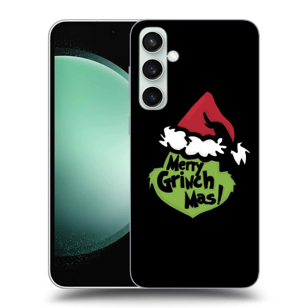 Silikonový černý Obal Pro Samsung Galaxy S23 FE S711B - Grinch 2