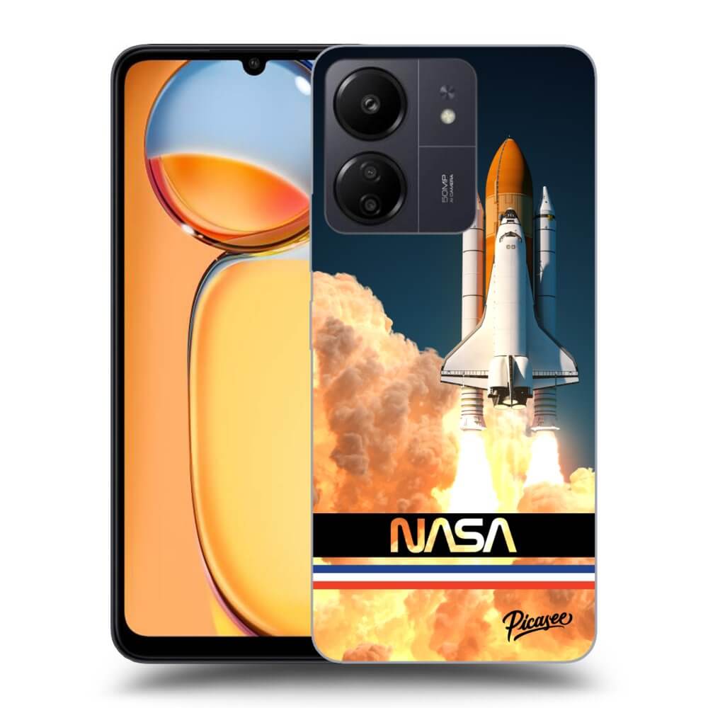 Silikonový Průhledný Obal Pro Xiaomi Redmi 13C 4G - Space Shuttle