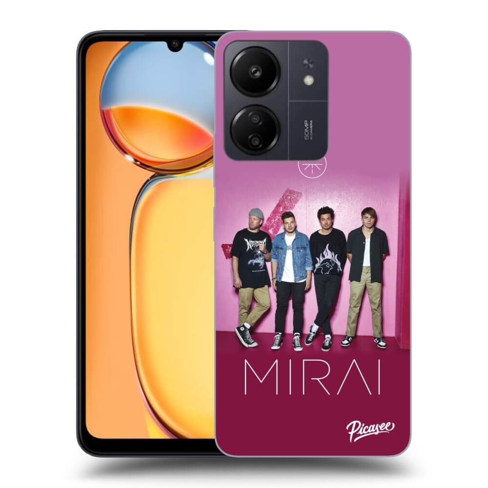 Silikonový černý Obal Pro Xiaomi Redmi 13C 4G - Mirai - Pink