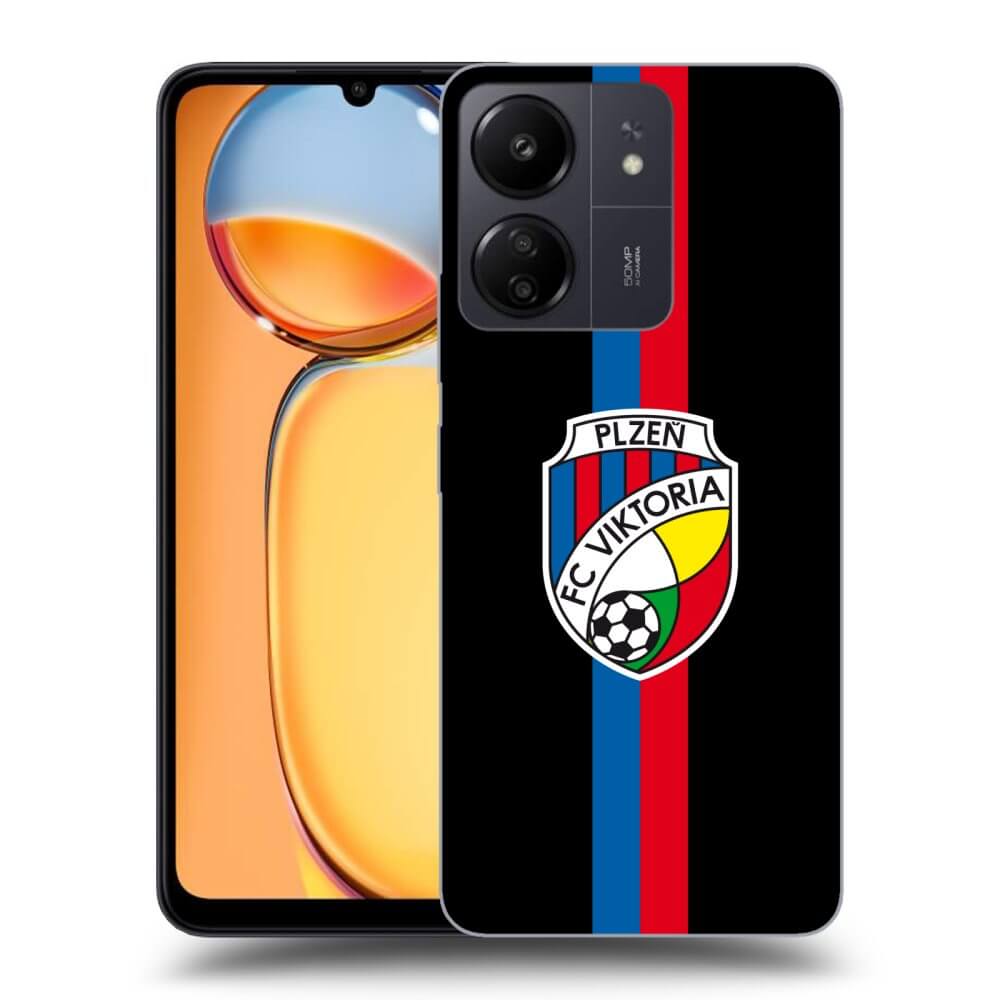 Silikonový černý Obal Pro Xiaomi Redmi 13C 4G - FC Viktoria Plzeň H