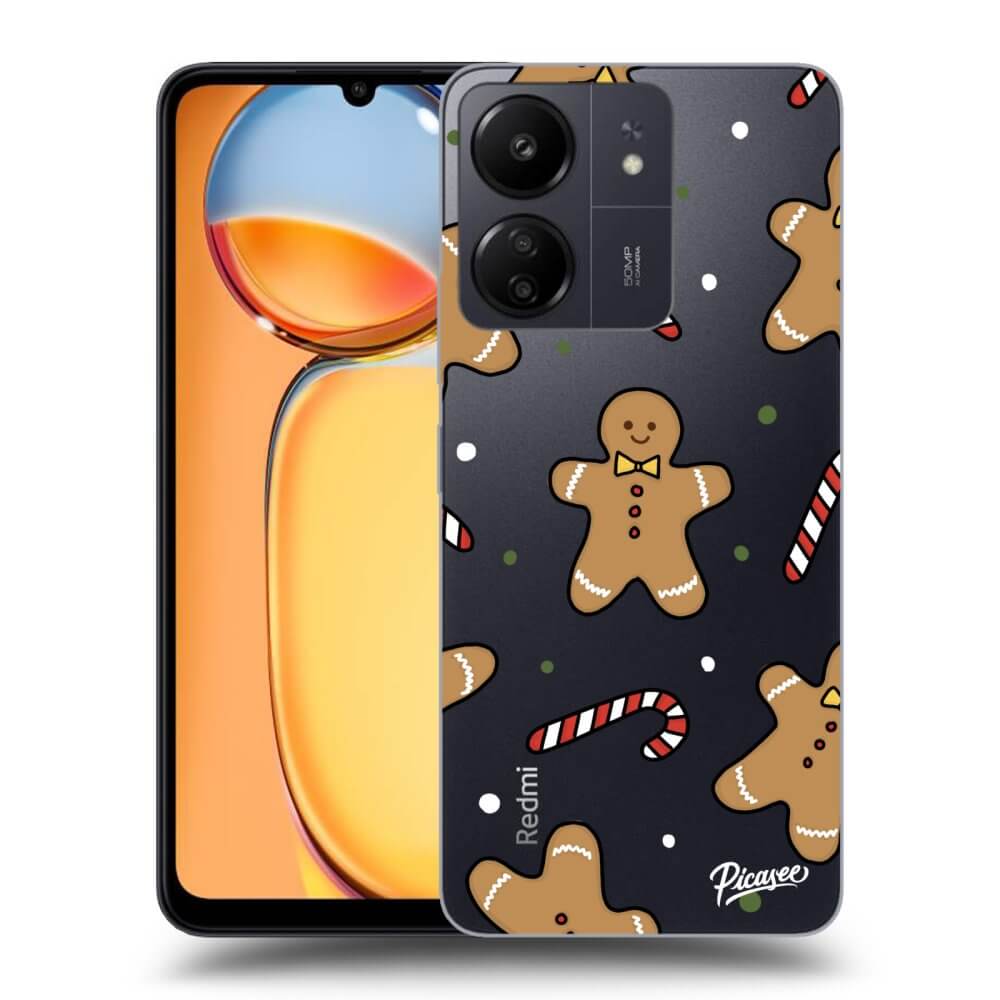 Silikonový Průhledný Obal Pro Xiaomi Redmi 13C 4G - Gingerbread