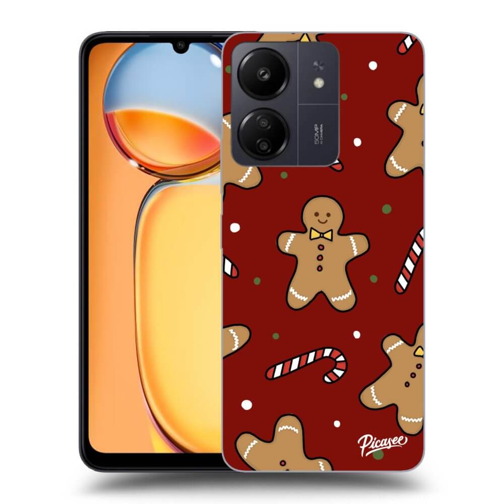 Silikonový černý Obal Pro Xiaomi Redmi 13C 4G - Gingerbread 2