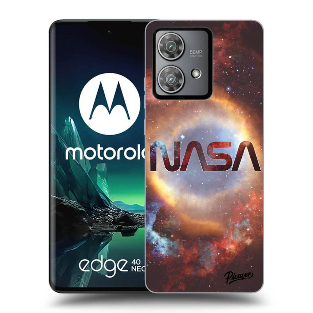 Silikonový černý Obal Pro Motorola Edge 40 Neo - Nebula