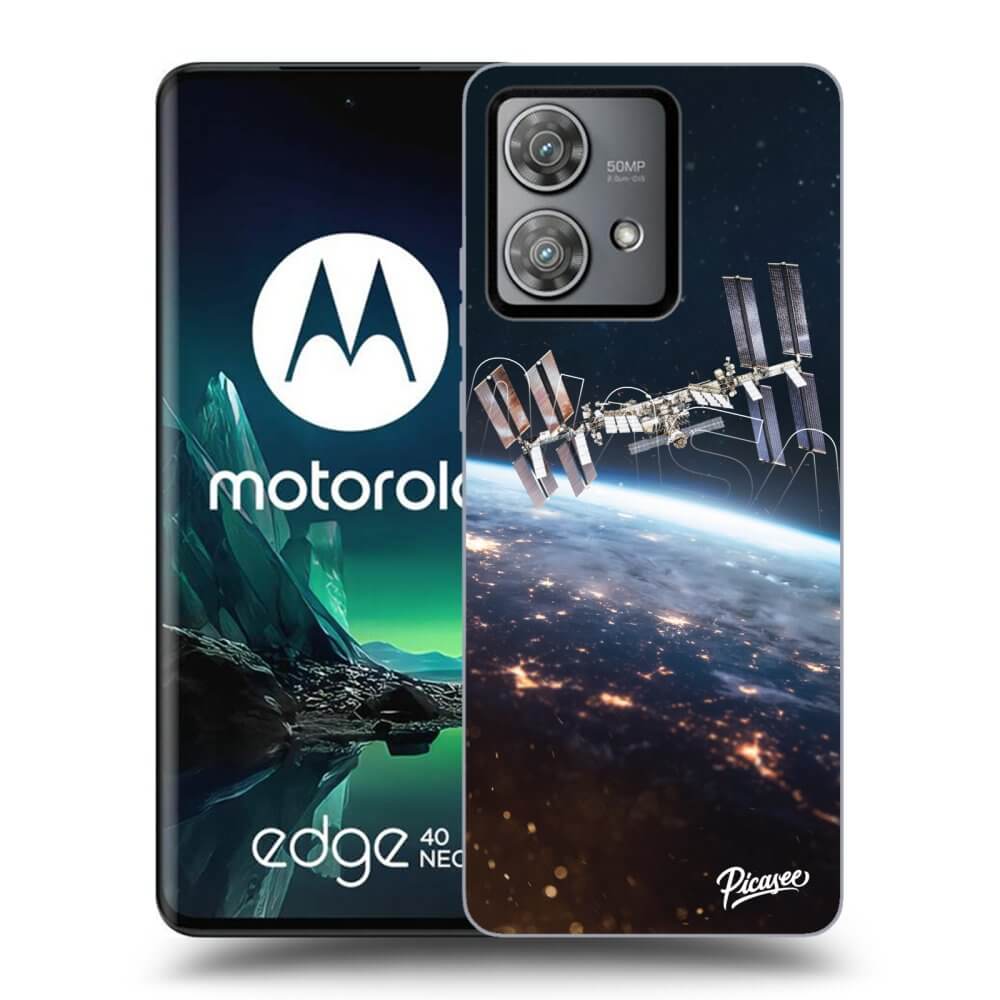 Silikonový černý Obal Pro Motorola Edge 40 Neo - Station