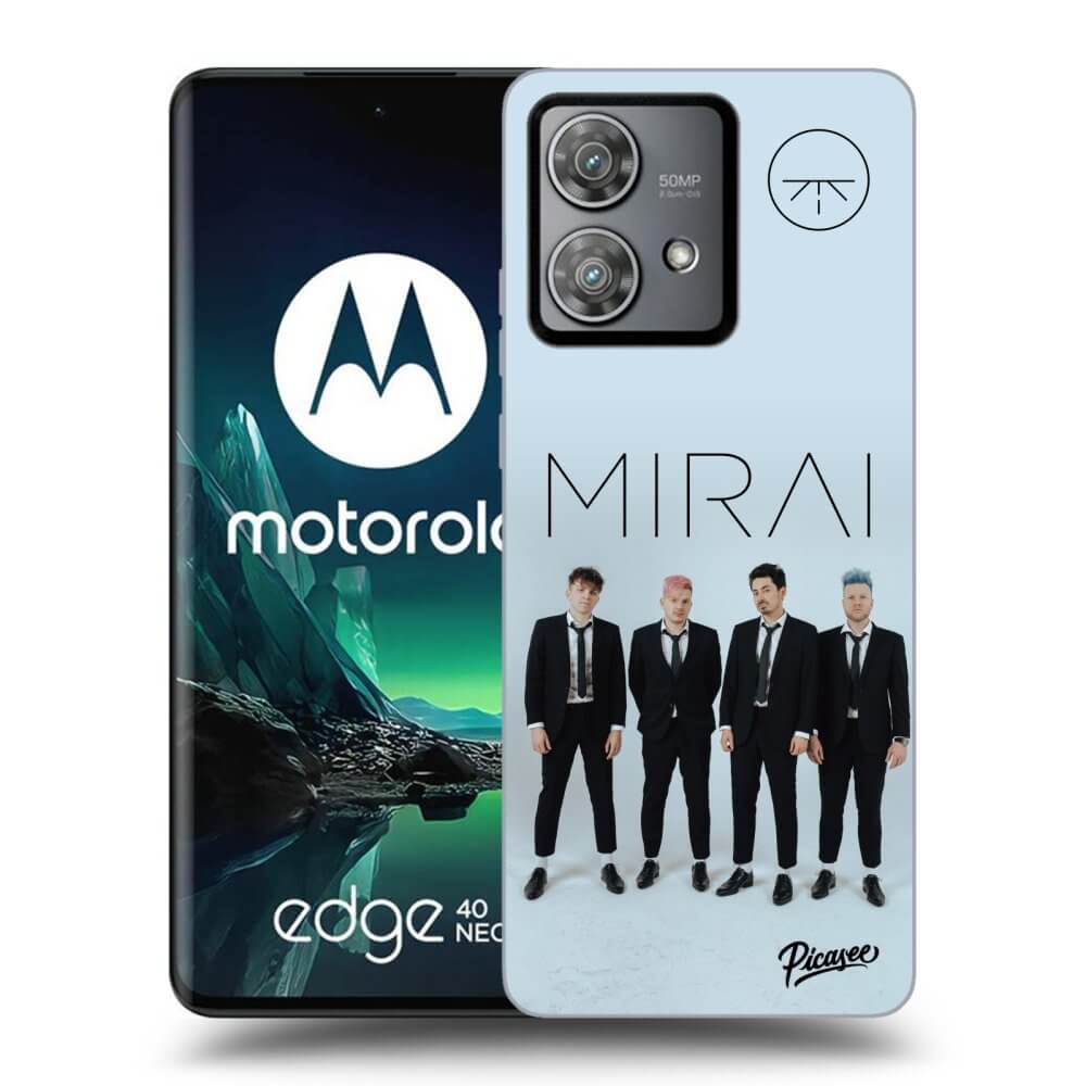 Silikonový Průhledný Obal Pro Motorola Edge 40 Neo - Mirai - Gentleman 2