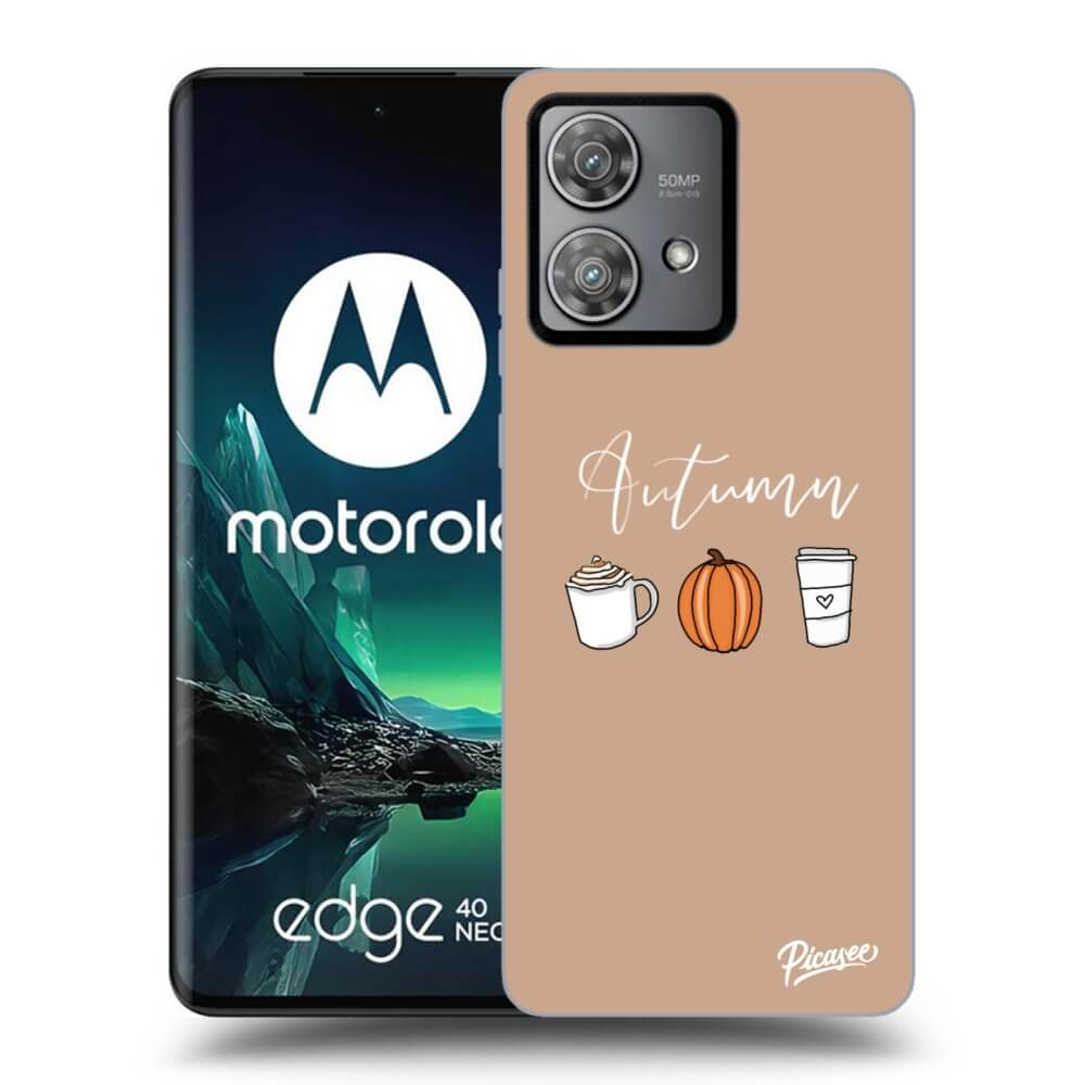 Silikonový Průhledný Obal Pro Motorola Edge 40 Neo - Autumn