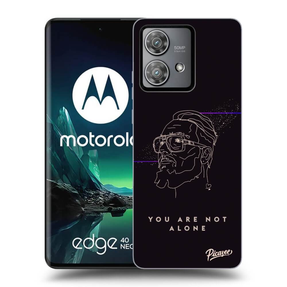 Silikonový Průhledný Obal Pro Motorola Edge 40 Neo - You Are Not Alone