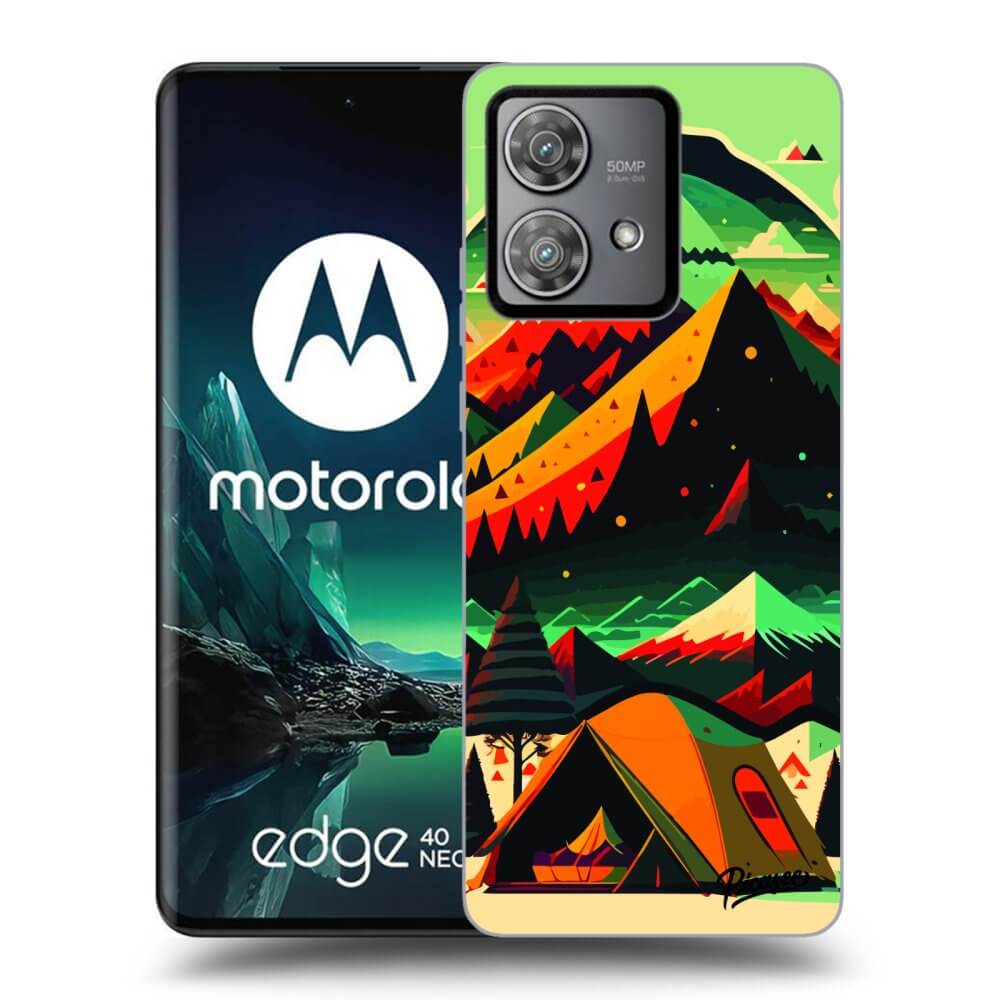 Silikonový černý Obal Pro Motorola Edge 40 Neo - Montreal