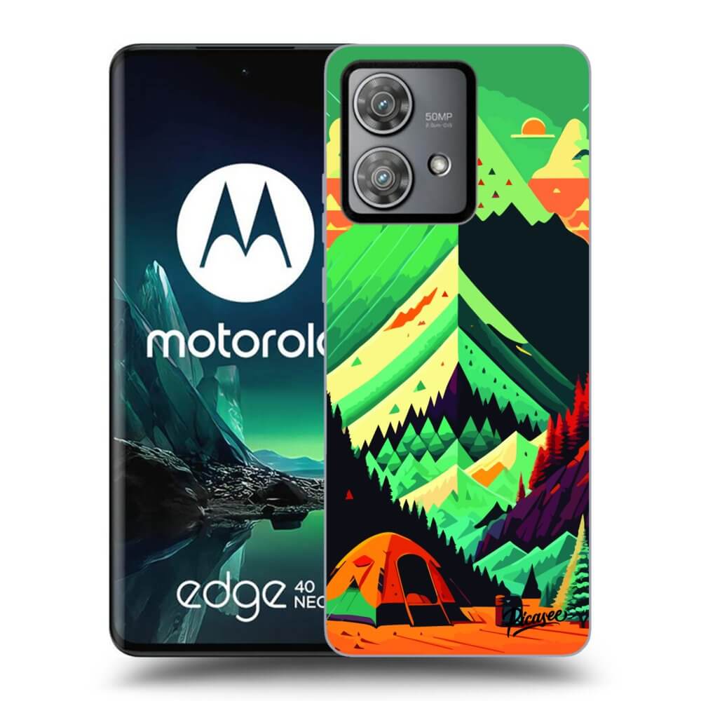 Silikonový černý Obal Pro Motorola Edge 40 Neo - Whistler