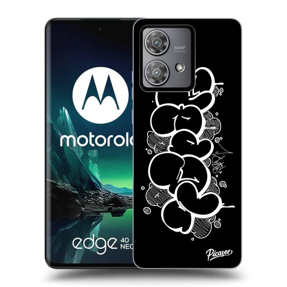 Silikonový Průhledný Obal Pro Motorola Edge 40 Neo - Throw UP