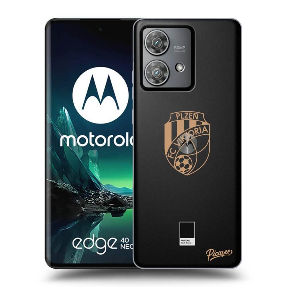 Silikonový Průhledný Obal Pro Motorola Edge 40 Neo - FC Viktoria Plzeň I