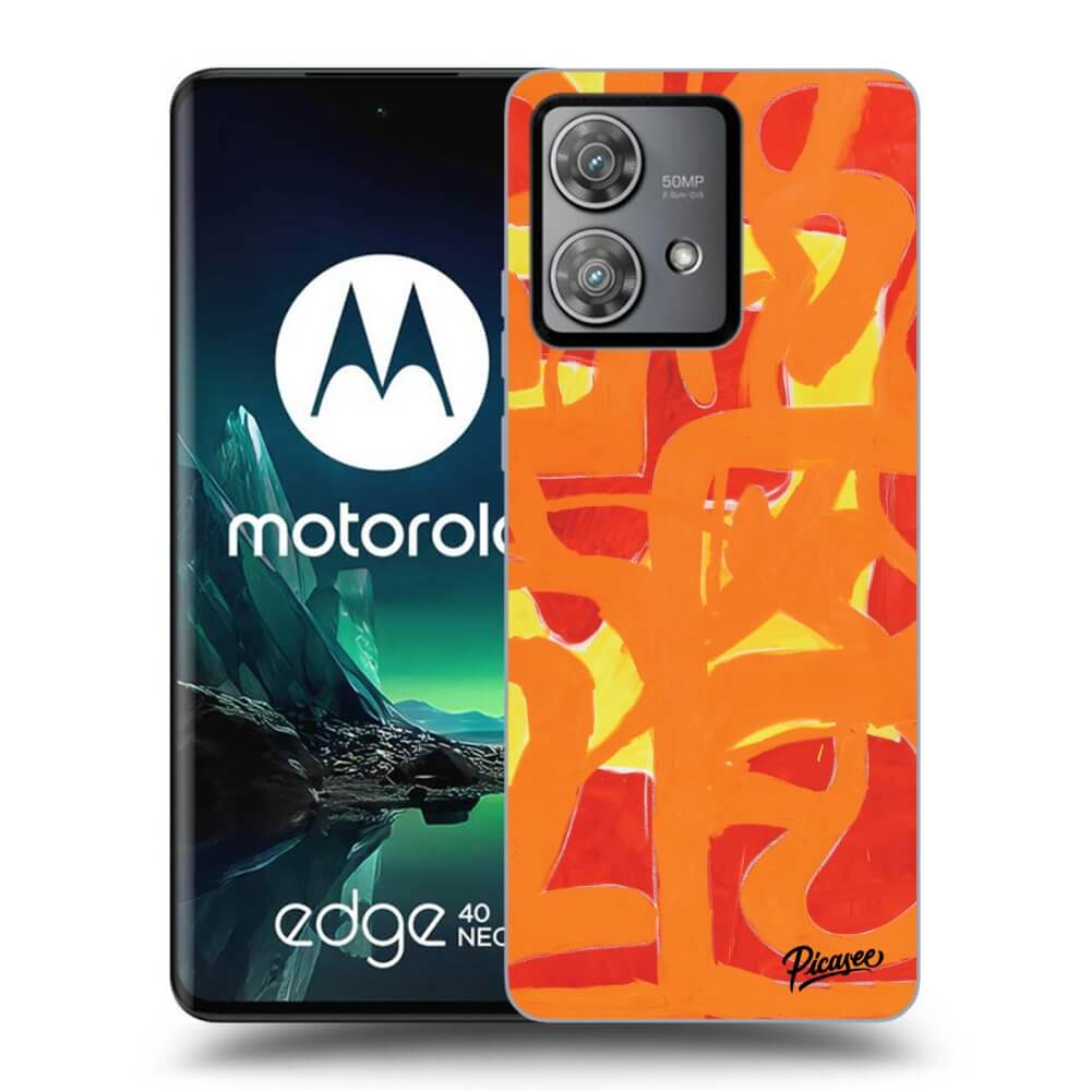 Silikonový černý Obal Pro Motorola Edge 40 Neo - SPZM 1