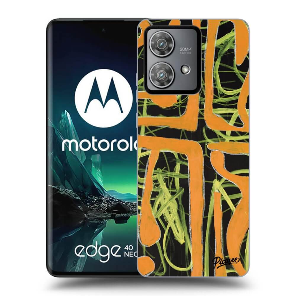 Silikonový černý Obal Pro Motorola Edge 40 Neo - SPZM 2