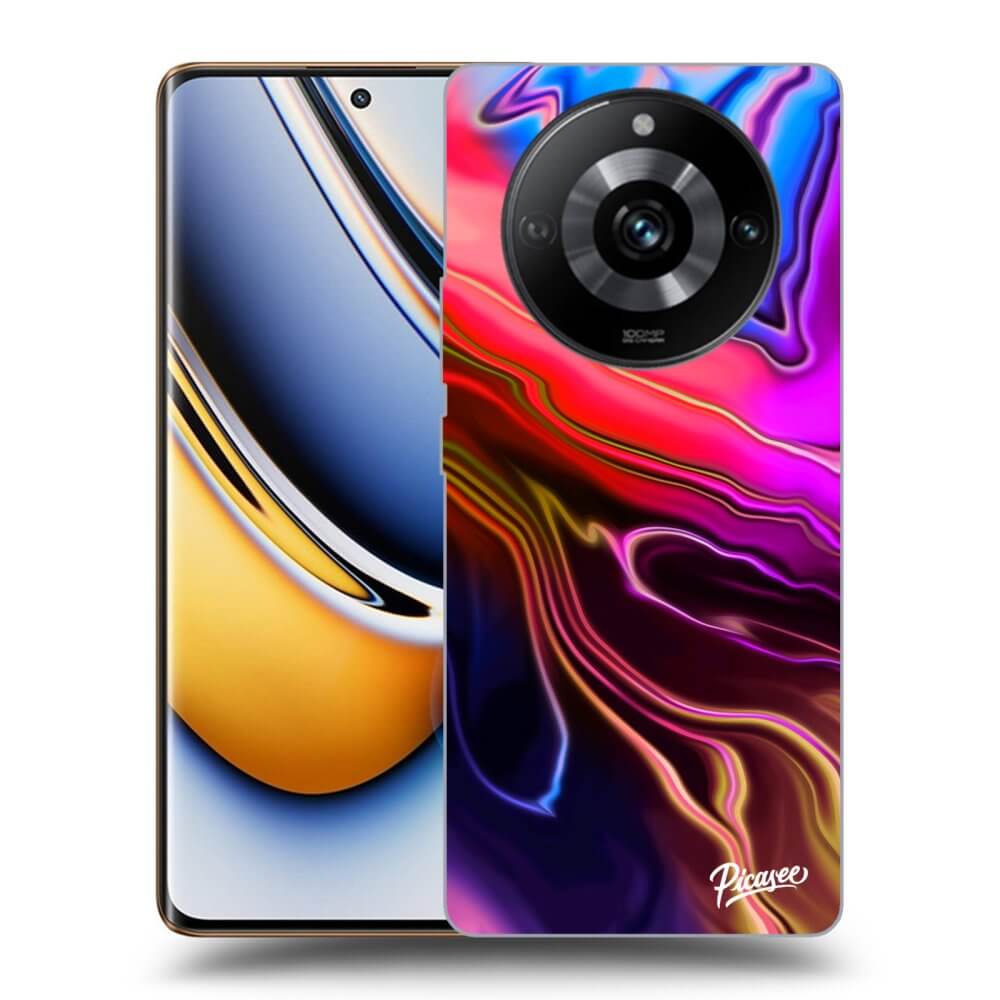 Silikonový černý Obal Pro Realme 11 Pro+ - Electric