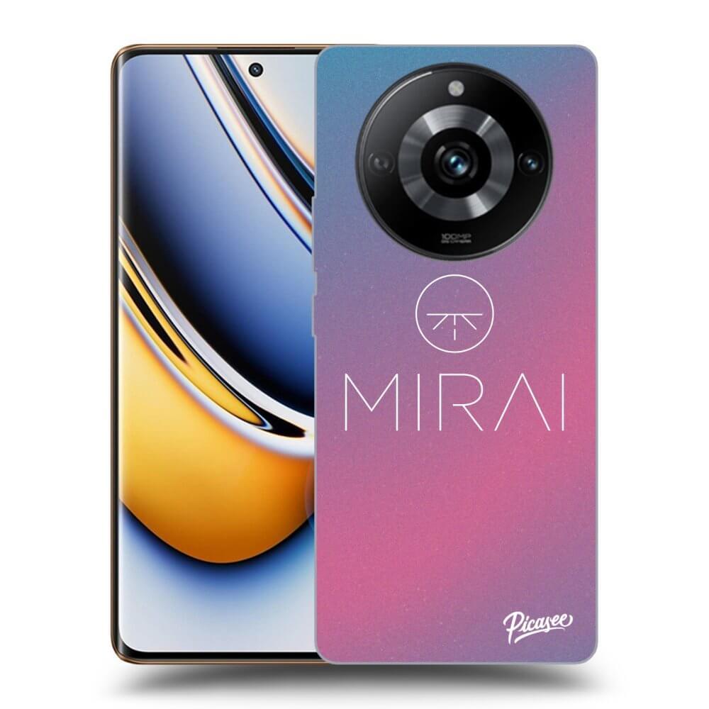 Silikonový černý Obal Pro Realme 11 Pro+ - Mirai - Logo