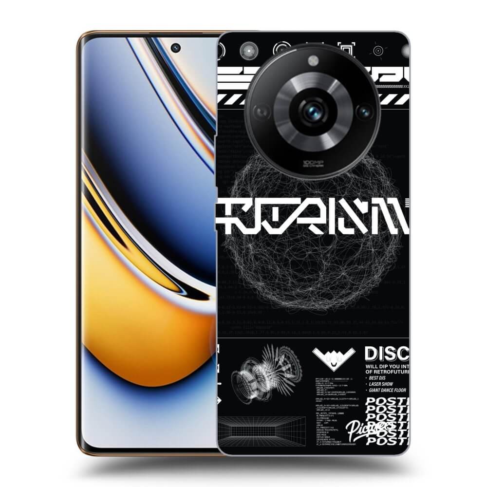 Silikonový černý Obal Pro Realme 11 Pro+ - BLACK DISCO