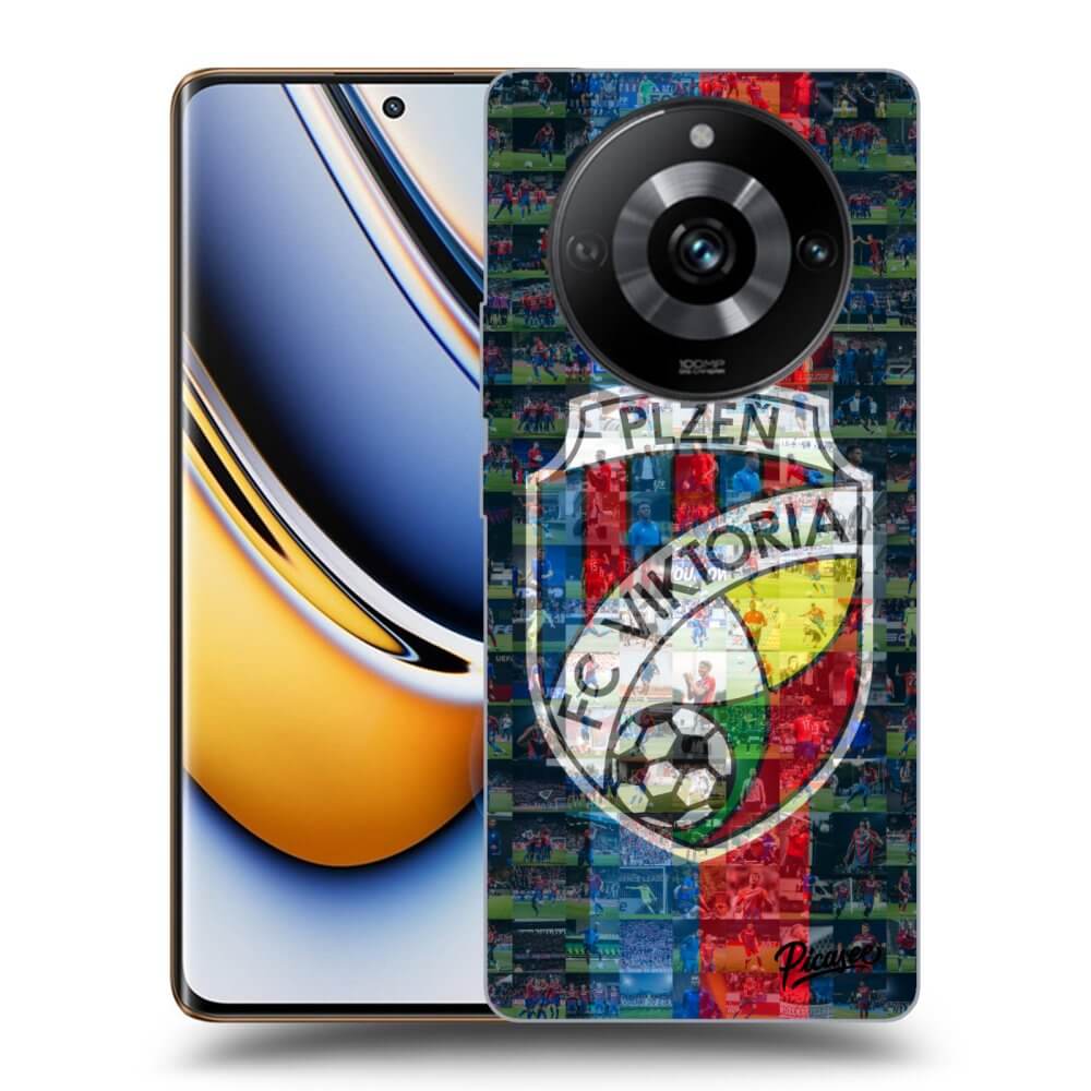 Silikonový černý Obal Pro Realme 11 Pro+ - FC Viktoria Plzeň A