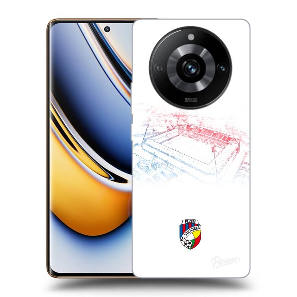 Silikonový černý Obal Pro Realme 11 Pro+ - FC Viktoria Plzeň C