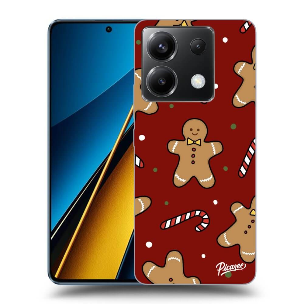 Silikonový černý Obal Pro Xiaomi Poco X6 - Gingerbread 2