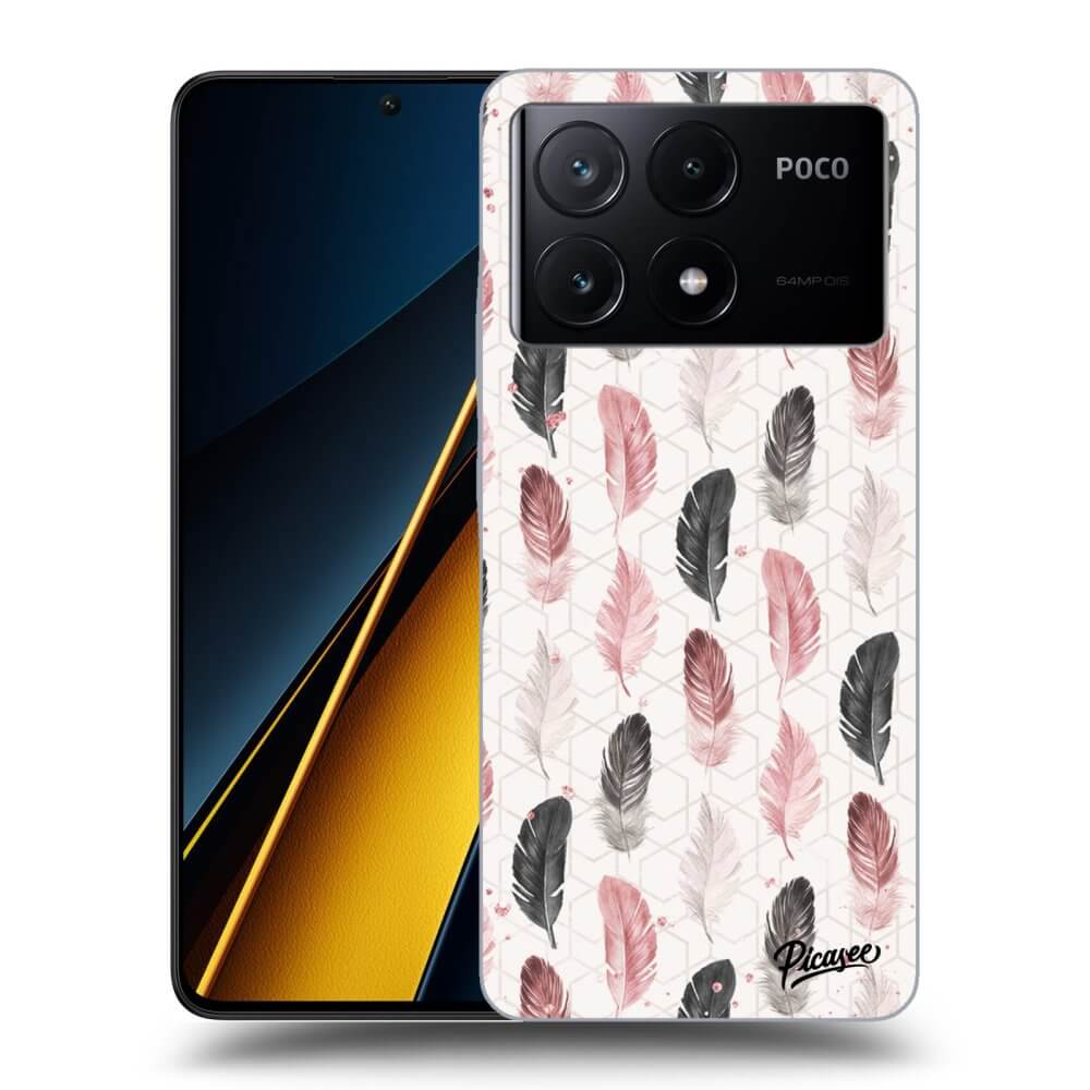 Silikonový černý Obal Pro Xiaomi Poco X6 Pro - Pírka 2