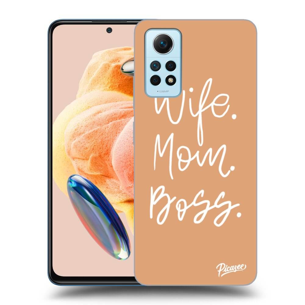 Silikonový Průhledný Obal Pro Xiaomi Redmi Note 12 Pro 4G - Boss Mama