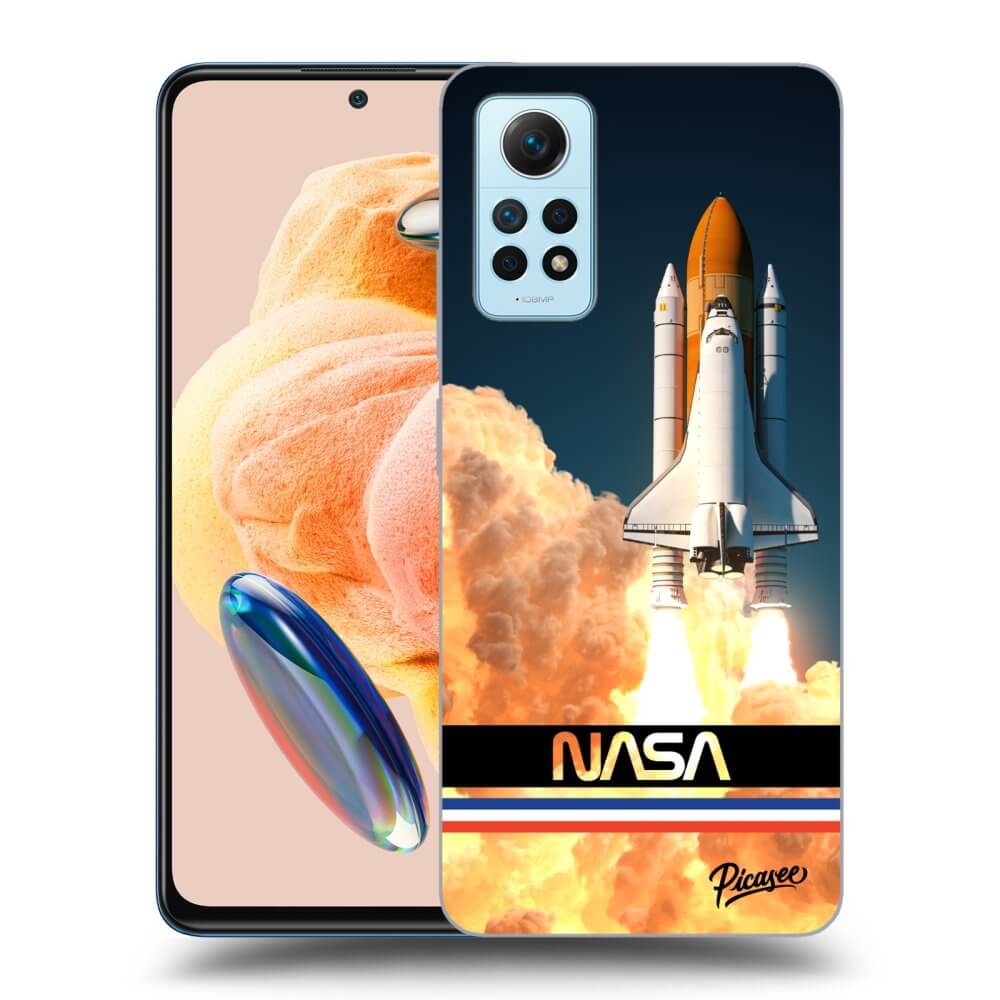 Silikonový Průhledný Obal Pro Xiaomi Redmi Note 12 Pro 4G - Space Shuttle