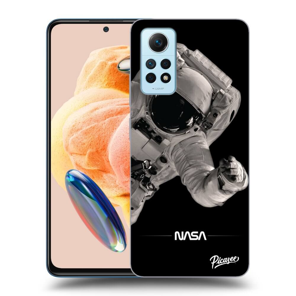 Silikonový Průhledný Obal Pro Xiaomi Redmi Note 12 Pro 4G - Astronaut Big