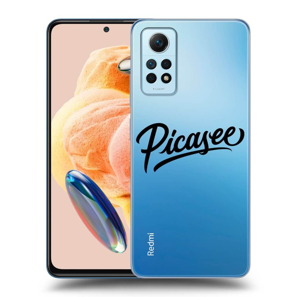 Silikonový Průhledný Obal Pro Xiaomi Redmi Note 12 Pro 4G - Picasee - Black