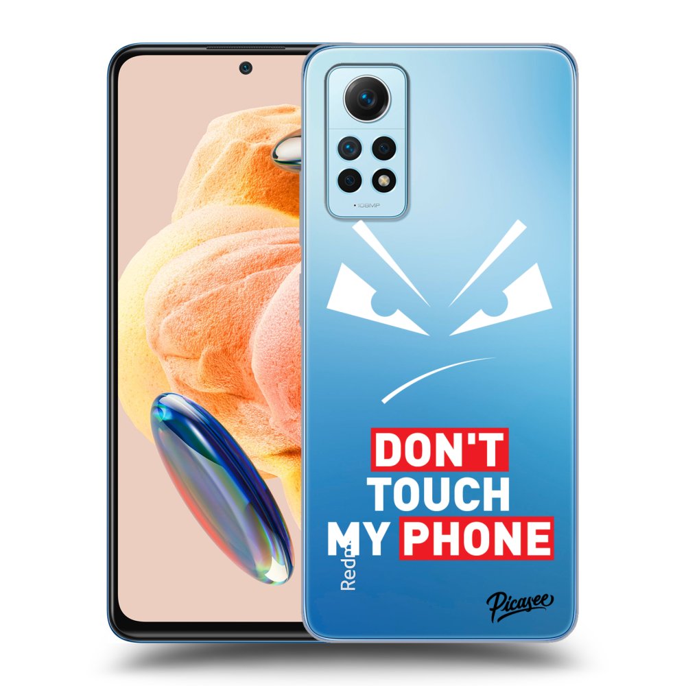 Silikonový Průhledný Obal Pro Xiaomi Redmi Note 12 Pro 4G - Evil Eye - Transparent