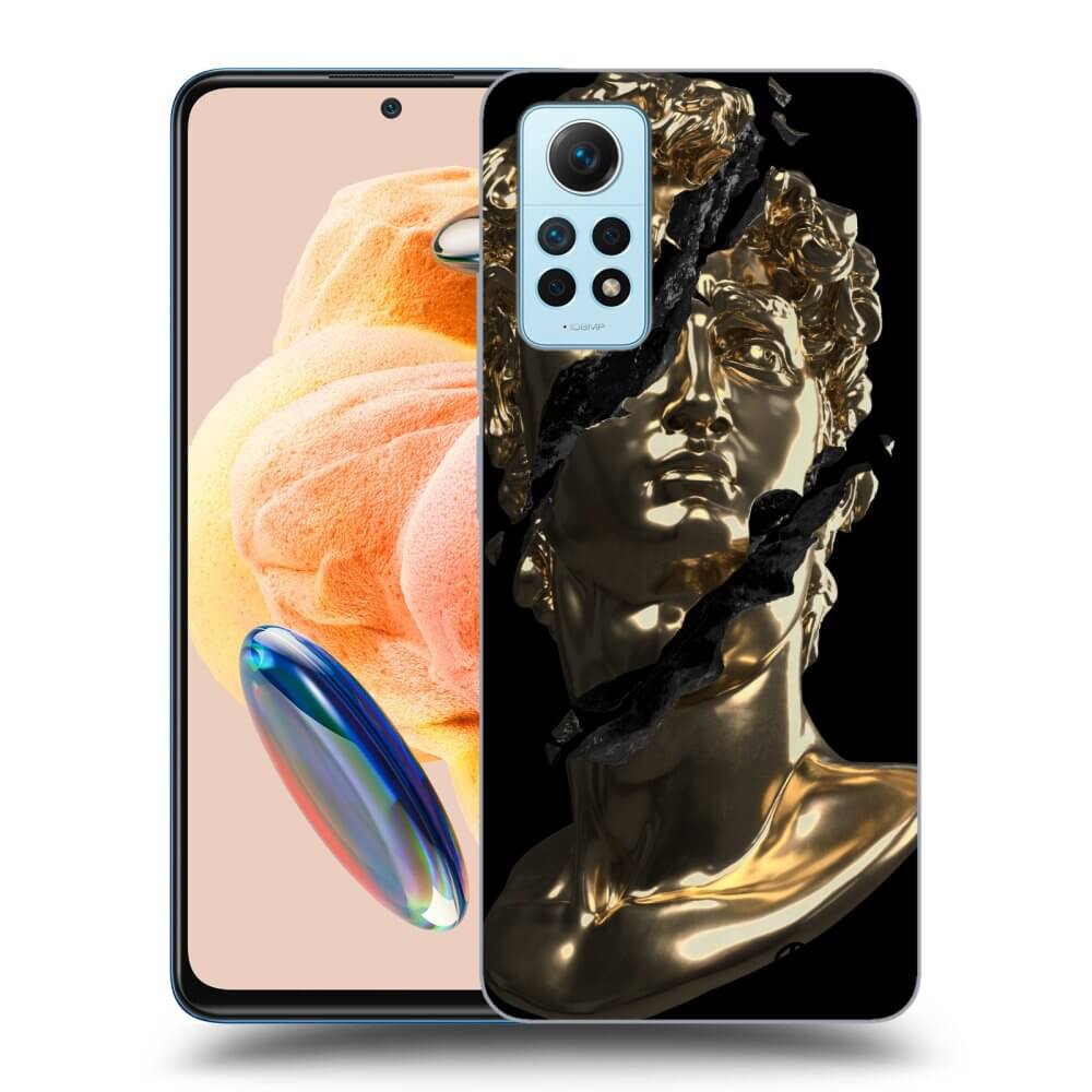 Silikonový černý Obal Pro Xiaomi Redmi Note 12 Pro 4G - Golder