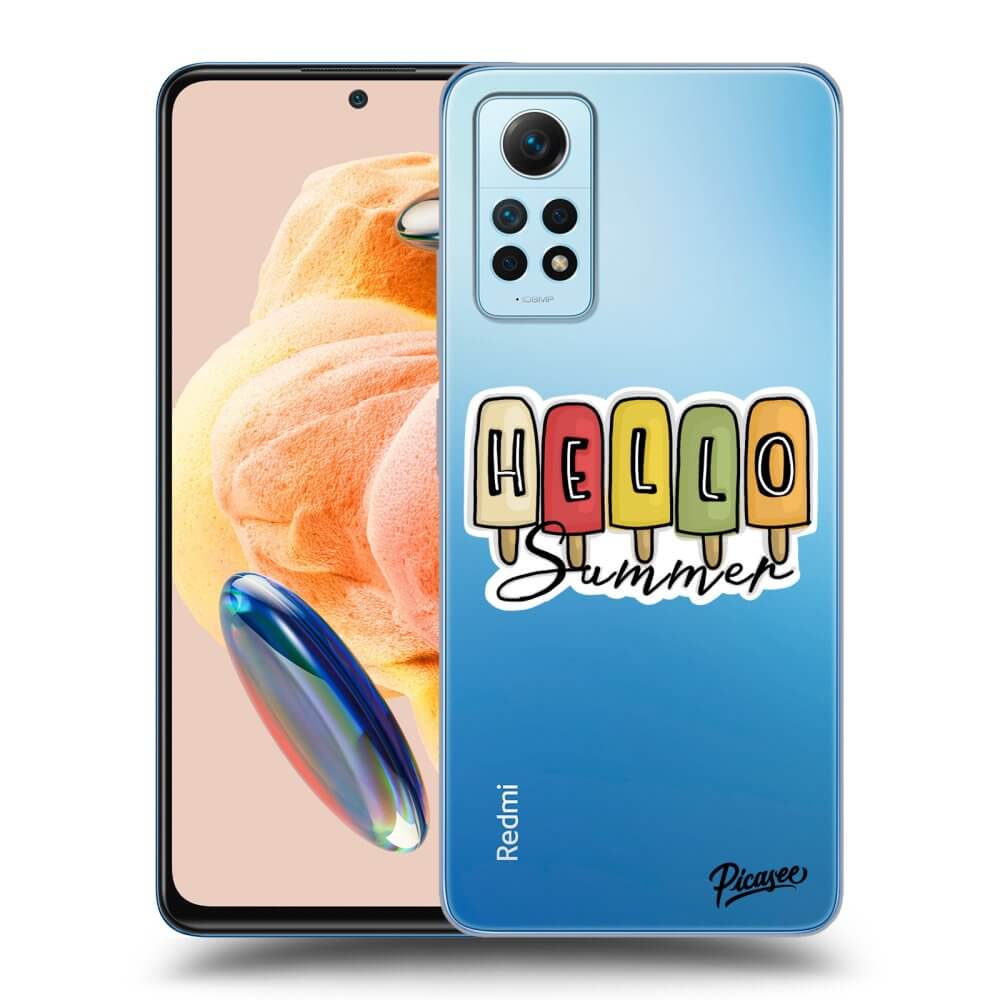 Silikonový Průhledný Obal Pro Xiaomi Redmi Note 12 Pro 4G - Ice Cream