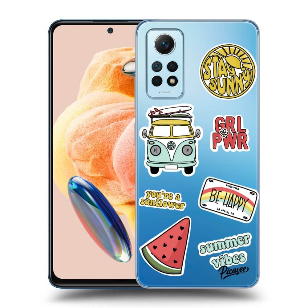 Silikonový Průhledný Obal Pro Xiaomi Redmi Note 12 Pro 4G - Summer