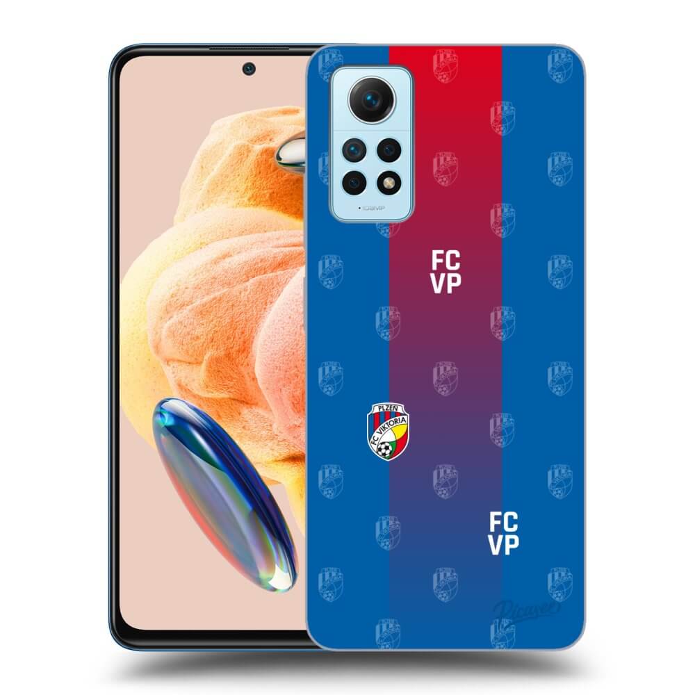 Silikonový Průhledný Obal Pro Xiaomi Redmi Note 12 Pro 4G - FC Viktoria Plzeň F