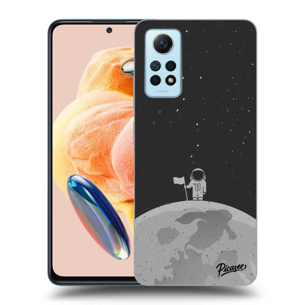 Silikonový černý Obal Pro Xiaomi Redmi Note 12 Pro 4G - Astronaut