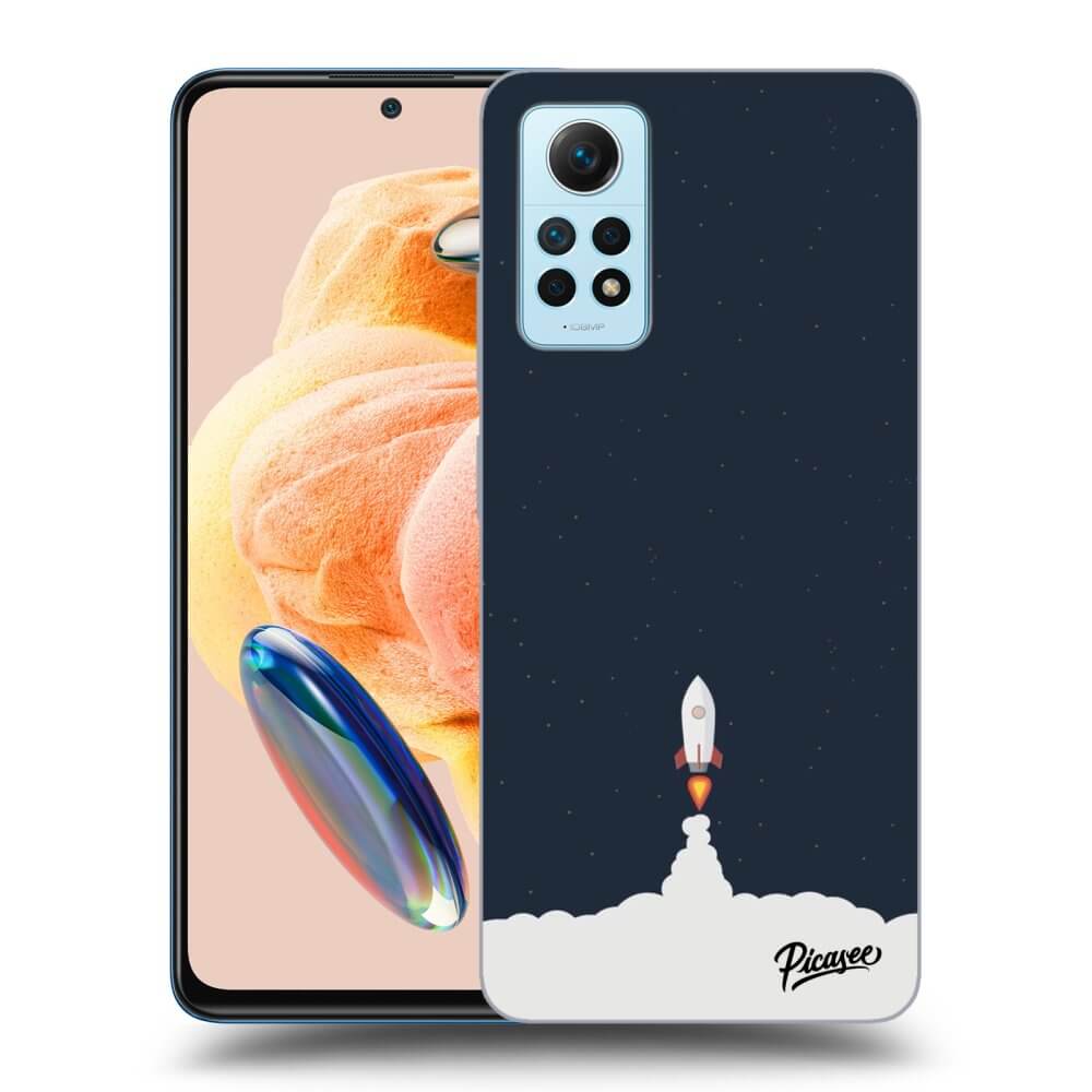 Silikonový černý Obal Pro Xiaomi Redmi Note 12 Pro 4G - Astronaut 2