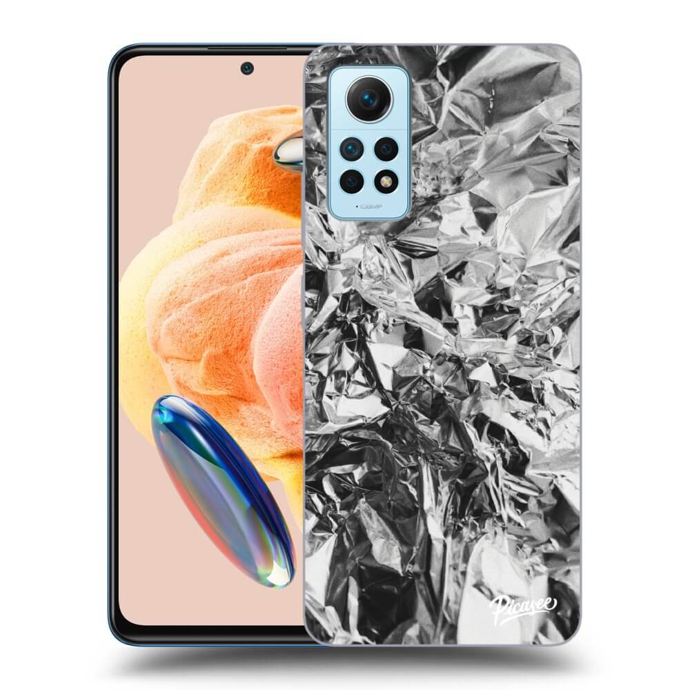 Silikonový Průhledný Obal Pro Xiaomi Redmi Note 12 Pro 4G - Chrome