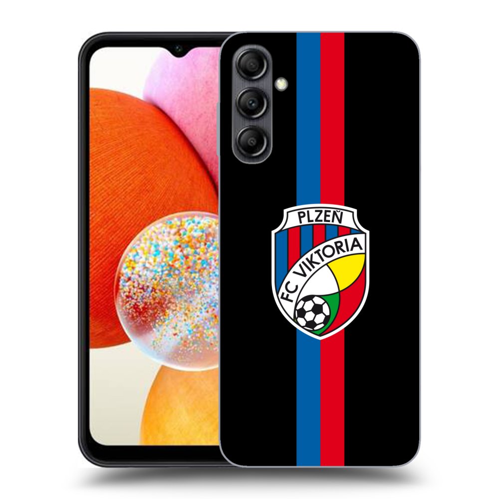 Silikonový černý Obal Pro Samsung Galaxy A15 A156B 5G - FC Viktoria Plzeň H