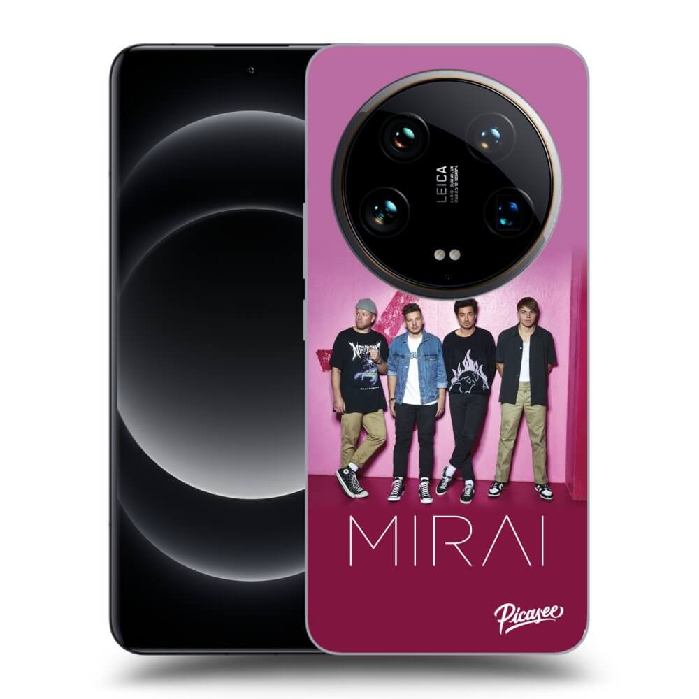 Silikonový černý Obal Pro Xiaomi 14 Ultra - Mirai - Pink